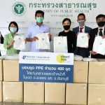 ฟอลคอนประกันภัย มอบชุด PPE 400 ชุดเพื่อบุคลากรทางการแพทย์ พื้นที่ ระยอง-จันทบุรี