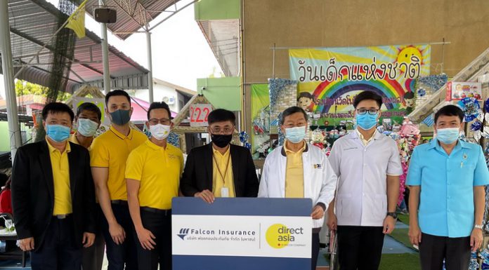 ฟอลคอนประกันภัย สานต่อโครงการถนนปลอดภัย มอบหมวกนิรภัย แก่โรงเรียนเขตตลิ่งชัน