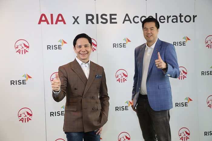 เอไอเอ จับมือ RISE เปิดตัว โครงการ ‘AIA x RISE Accelerator’ ค้นหาสตาร์ทอัพสร้างนวัตกรรมเสริมแกร่ง