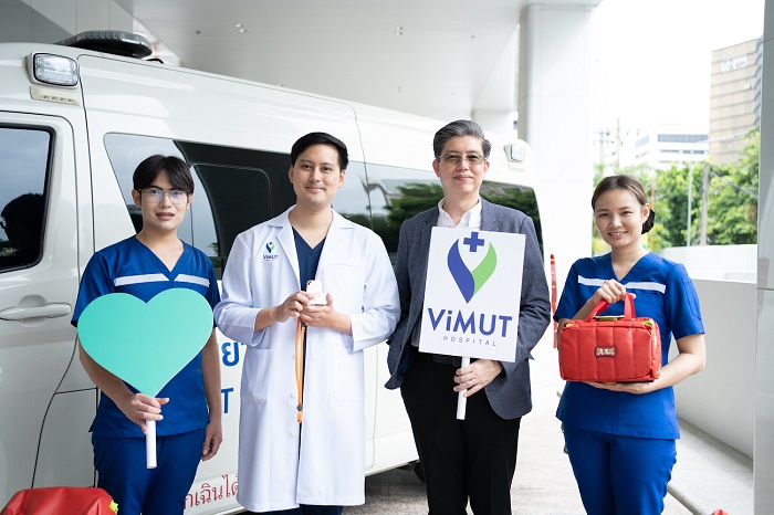 รพ.วิมุต เปิดตัวบริการใหม่ “ViMUT Life Link” เจาะกลุ่มผู้สูงวัยพร้อมรักษาแบบองค์รวมครอบคลุมทุกกลุ่มวัย