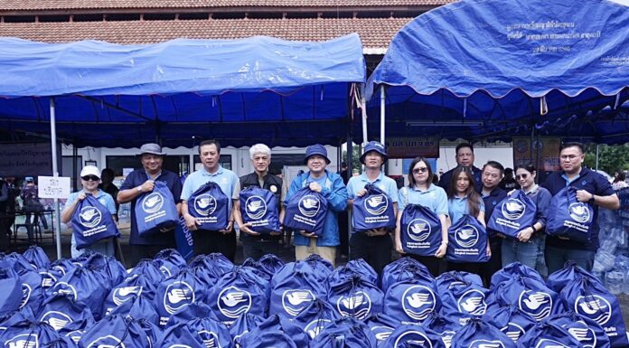กรุงเทพประกันภัยห่วงใยผู้ประสบภัยภาคเหนือ ลงพื้นที่มอบถุงยังชีพ 1,000 ชุด