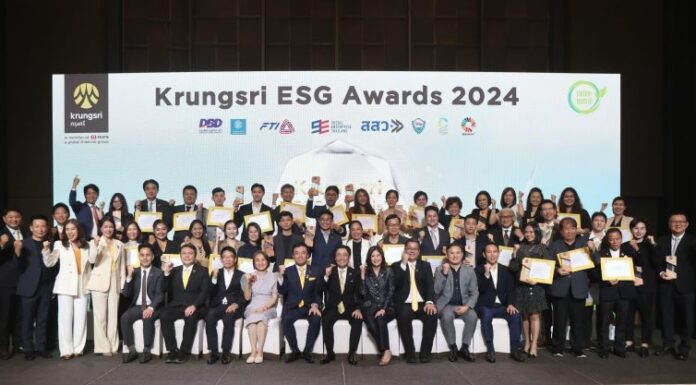 กรุงศรี มอบรางวัล Krungsri ESG Awards ปี 2