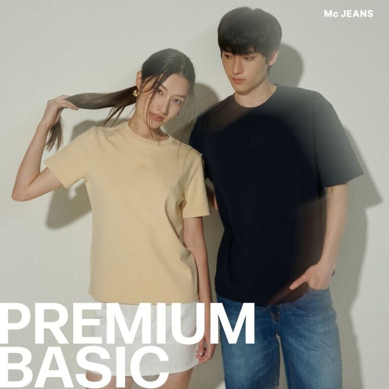 แม็คยีนส์ เปิดตัวซีรีส์ “Mc Premium Basic” เสื้อยืดทรง Regular เรียบง่ายดูดี