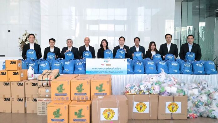 WHA Group ส่งมอบความช่วยเหลือผู้ประสบอุทกภัยภาคใต้ 1