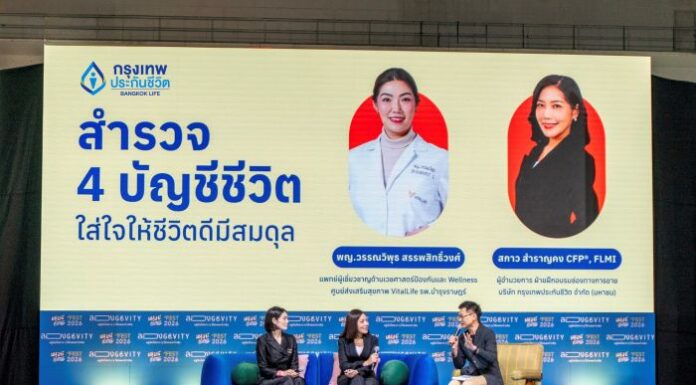 กรุงเทพประกันชีวิต กระตุกต่อมคิด ชวนสำรวจ 4 บัญชีชีวิต เพื่อออกแบบชีวิตระยะยาว